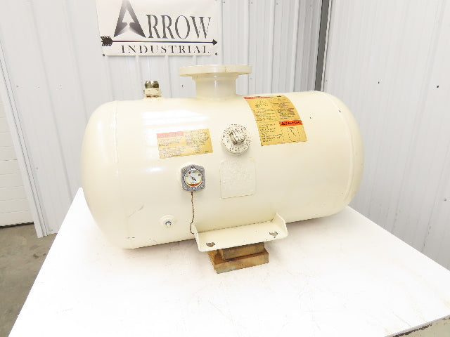 Manchester Horizontal Air Compressor Oil Reservoir Tank 48 Gallon 200 PSI
