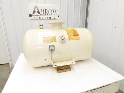 Manchester Horizontal Air Compressor Oil Reservoir Tank 48 Gallon 200 PSI