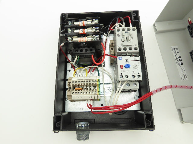 Eaton CI-X5X-160-M-NA Start Stop Control Contactor w/Overload  3Ph 7.5Hp 460 VAC