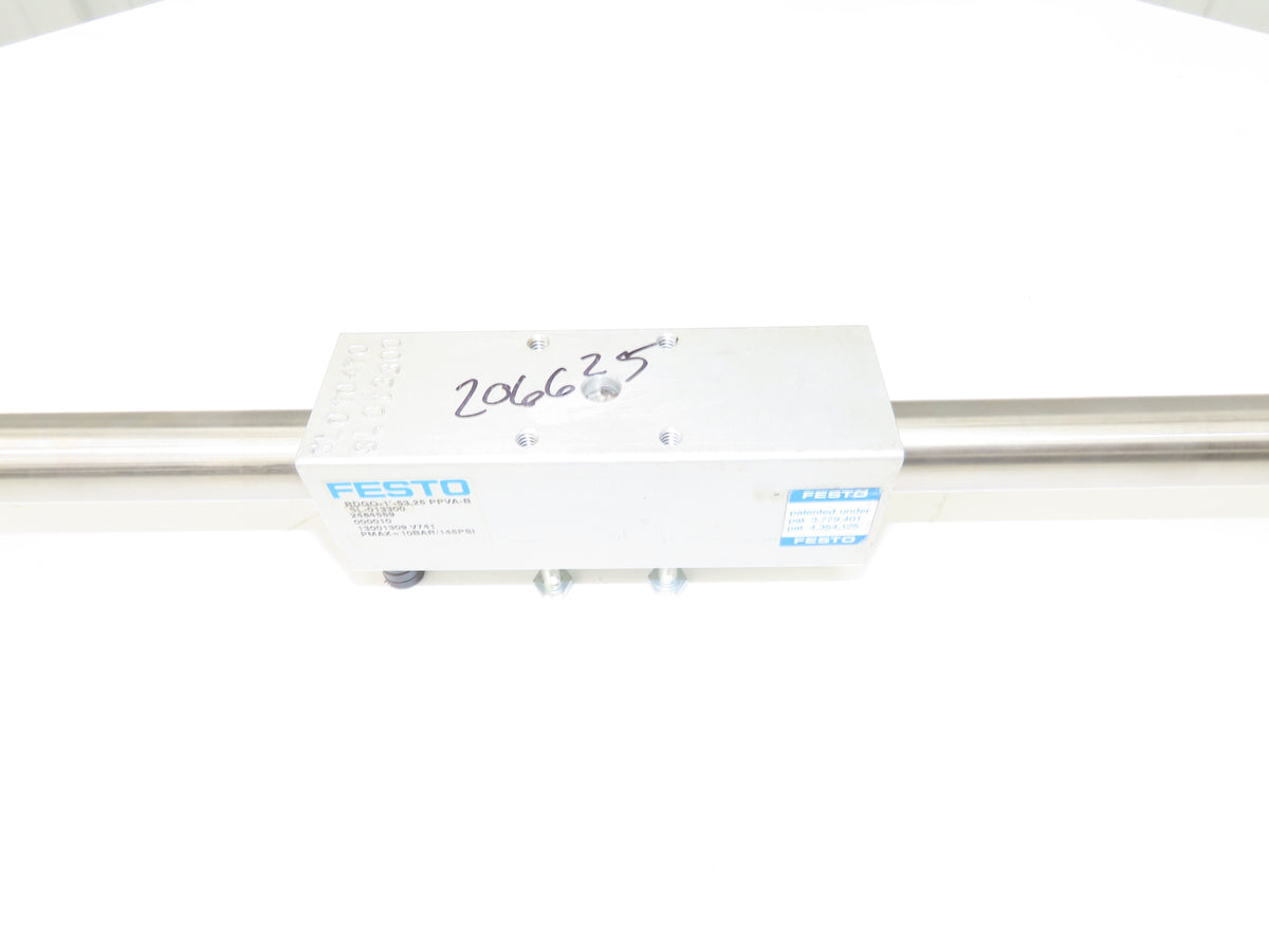 Festo RDGO-1"-53.25 PPVA-B Rodless Linear Drive Pneumatic Actuator 53.25" Stroke