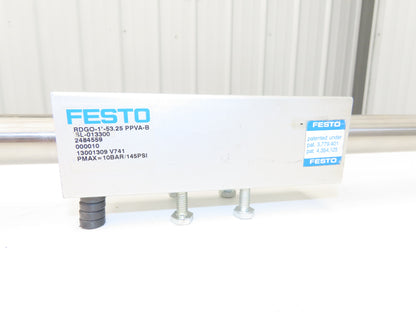 Festo RDGO-1"-53.25 PPVA-B Rodless Linear Drive Pneumatic Actuator 53.25" Stroke