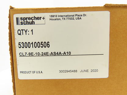 Sprecher + Schuh Ecombo Combination Motor Starter 24VDC 4A 200-575V 0.75-3Hp