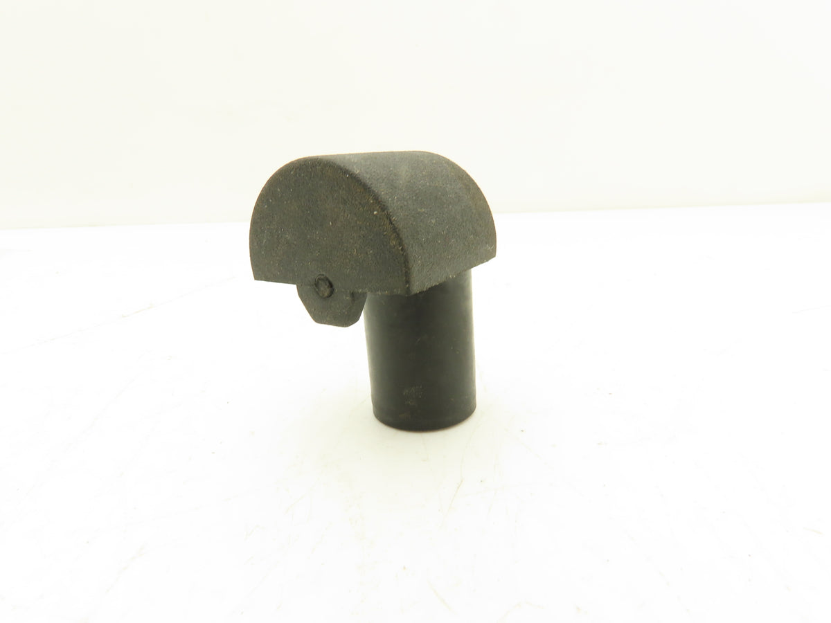 Ryson S00482 Black Bullnose End Cap Poly Spiral Conveyor Belt  Lot of 21