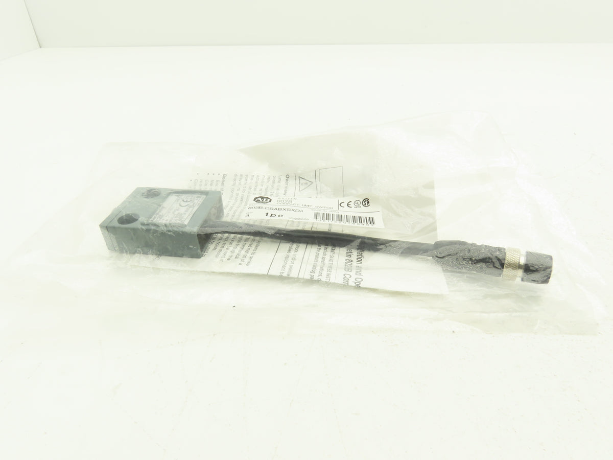 Allen Bradley 802B-CSABXSXD4 Compact Limit Switch Top Push 0.2mm Travel Lot of 2