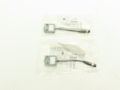 Allen Bradley 802B-CSABXSXD4 Compact Limit Switch Top Push 0.2mm Travel Lot of 2