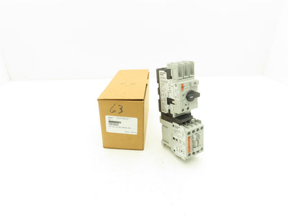 Sprecher + Schuh Ecombo Combination Motor Starter 24VDC 6.3A 200-575V 1-5Hp