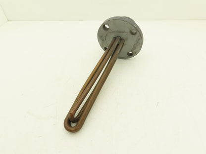 Ogden K2C-3-0003-M7 Flanged Immersion Heater 4.5kw 480V 3PH 12"Tubes 6"OD