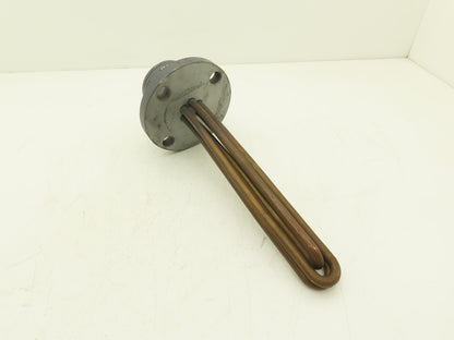 Ogden K2C-3-0003-M7 Flanged Immersion Heater 4.5kw 480V 3PH 12"Tubes 6"OD