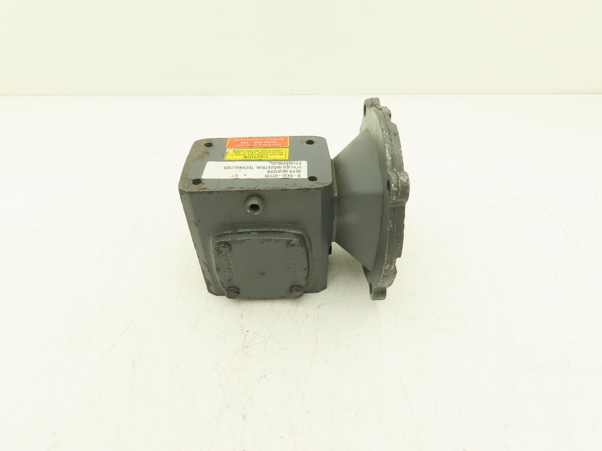 Boston Gear F7135SVB5J6 Worm Gearbox 5:1 Reducer 1.25Hp 350rpm RH 56C