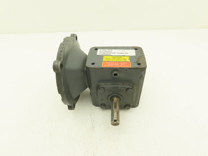 Boston Gear F7135SVB5J6 Worm Gearbox 5:1 Reducer 1.25Hp 350rpm RH 56C