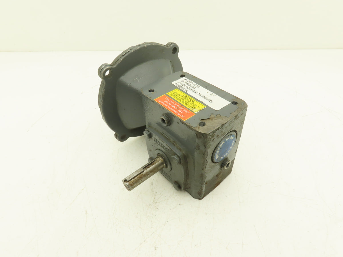 Boston Gear F7135SVB5J6 Worm Gearbox 5:1 Reducer 1.25Hp 350rpm RH 56C