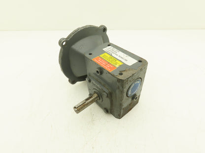 Boston Gear F7135SVB5J6 Worm Gearbox 5:1 Reducer 1.25Hp 350rpm RH 56C