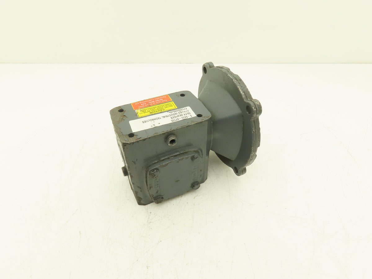 Boston Gear F7135SVB5J6 Worm Gearbox 5:1 Reducer 1.25Hp 350rpm RH 56C