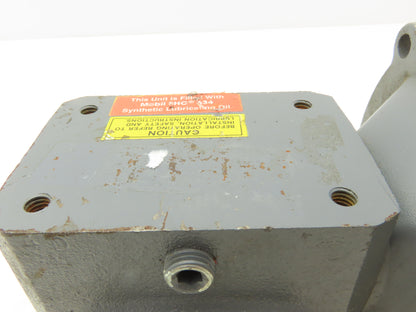 Boston Gear F7135SVB5J6 Worm Gearbox 5:1 Reducer 1.25Hp 350rpm RH 56C
