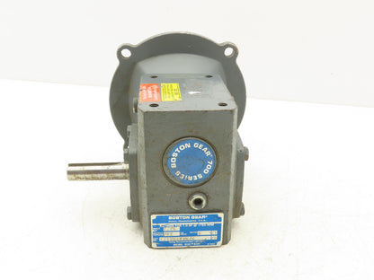 Boston Gear F7135SVB5J6 Worm Gearbox 5:1 Reducer 1.25Hp 350rpm RH 56C