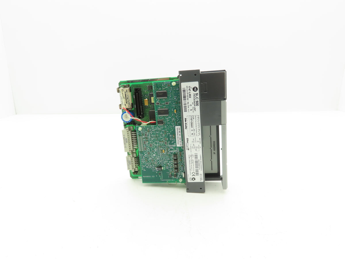 Allen Bradley 1747-L552 Series C SLC 5/05 Processor Unit w/ Ethernet/IP