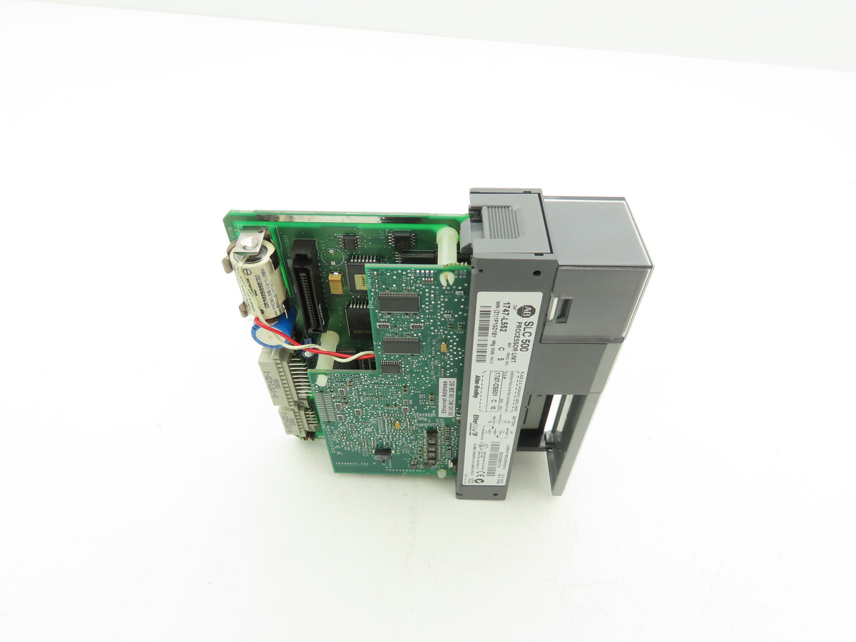 Allen Bradley 1747-L552 Series C SLC 5/05 Processor Unit w/ Ethernet/IP
