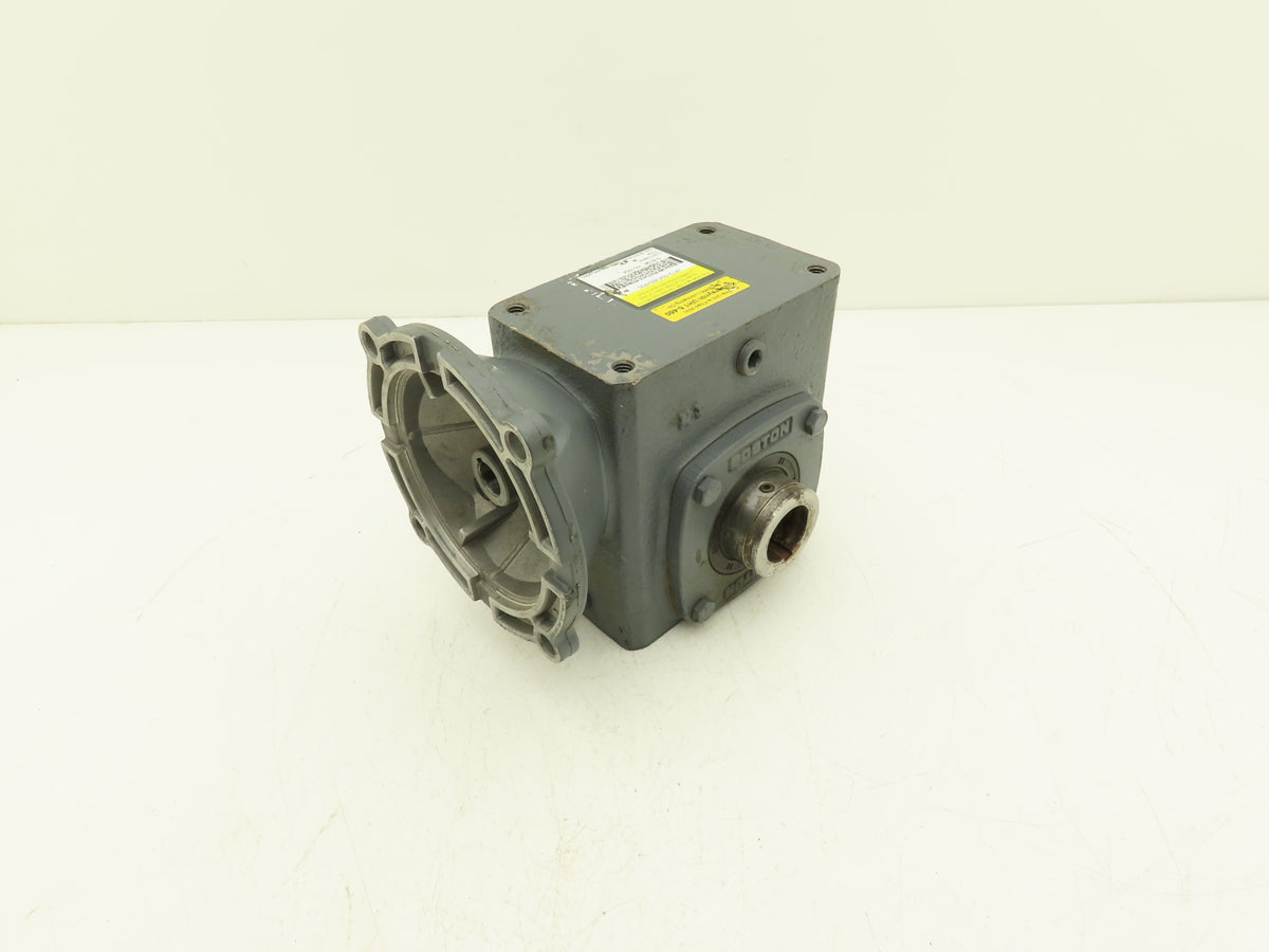Boston Gear HF72150KVB5HP20 Worm Gearbox 50:1 Ratio .66Hp 35rpm 56C Hollow Shaft