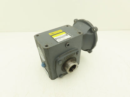 Boston Gear HF72150KVB5HP20 Worm Gearbox 50:1 Ratio .66Hp 35rpm 56C Hollow Shaft