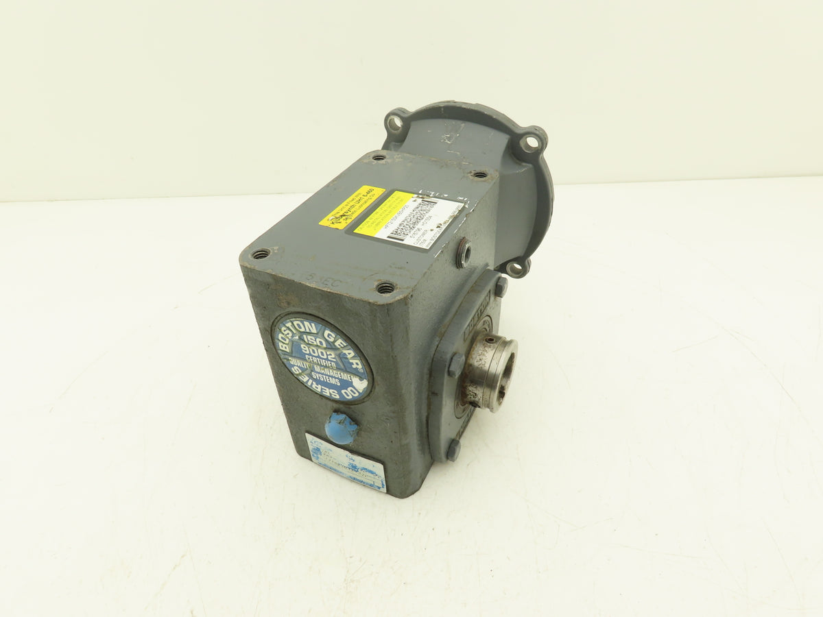 Boston Gear HF72150KVB5HP20 Worm Gearbox 50:1 Ratio .66Hp 35rpm 56C Hollow Shaft
