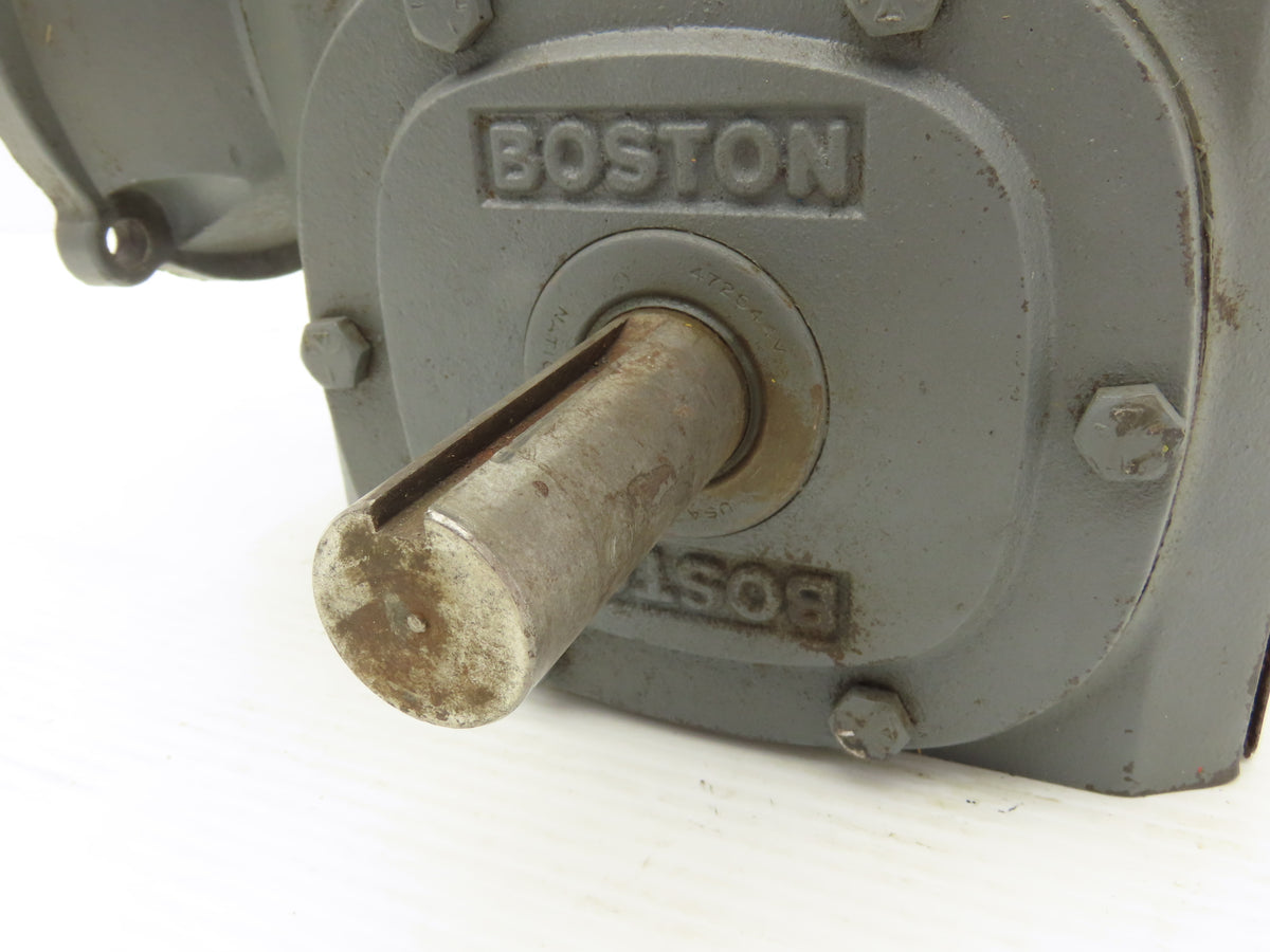 Boston Gear F726-60-B5-J Worm Gearbox 60:1 Reducer .91Hp 29rpm RH 56C