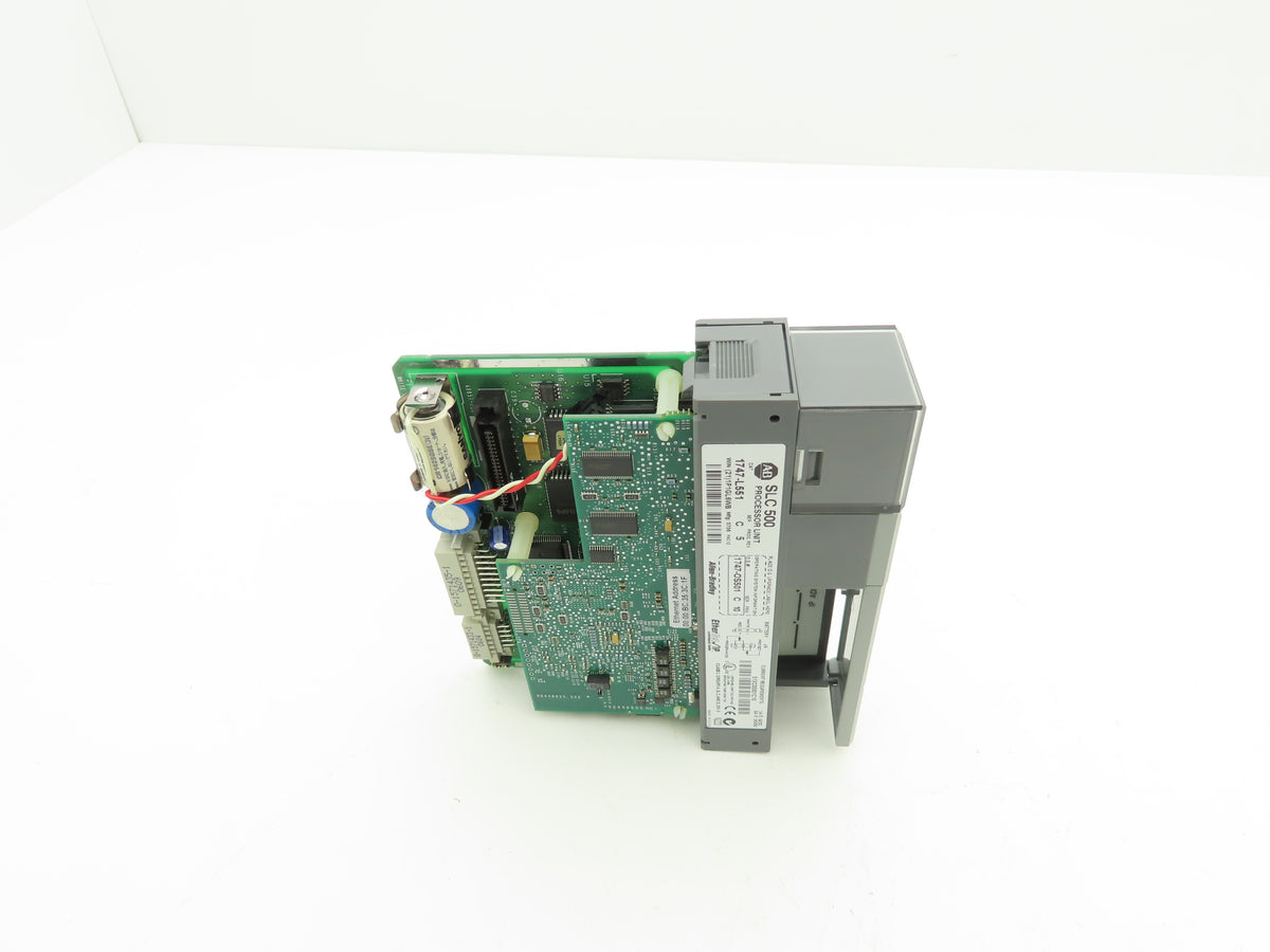 Allen Bradley 1747-L551 Series C SLC 5/05 Processor Unit with Ethernet/IP Rev 5