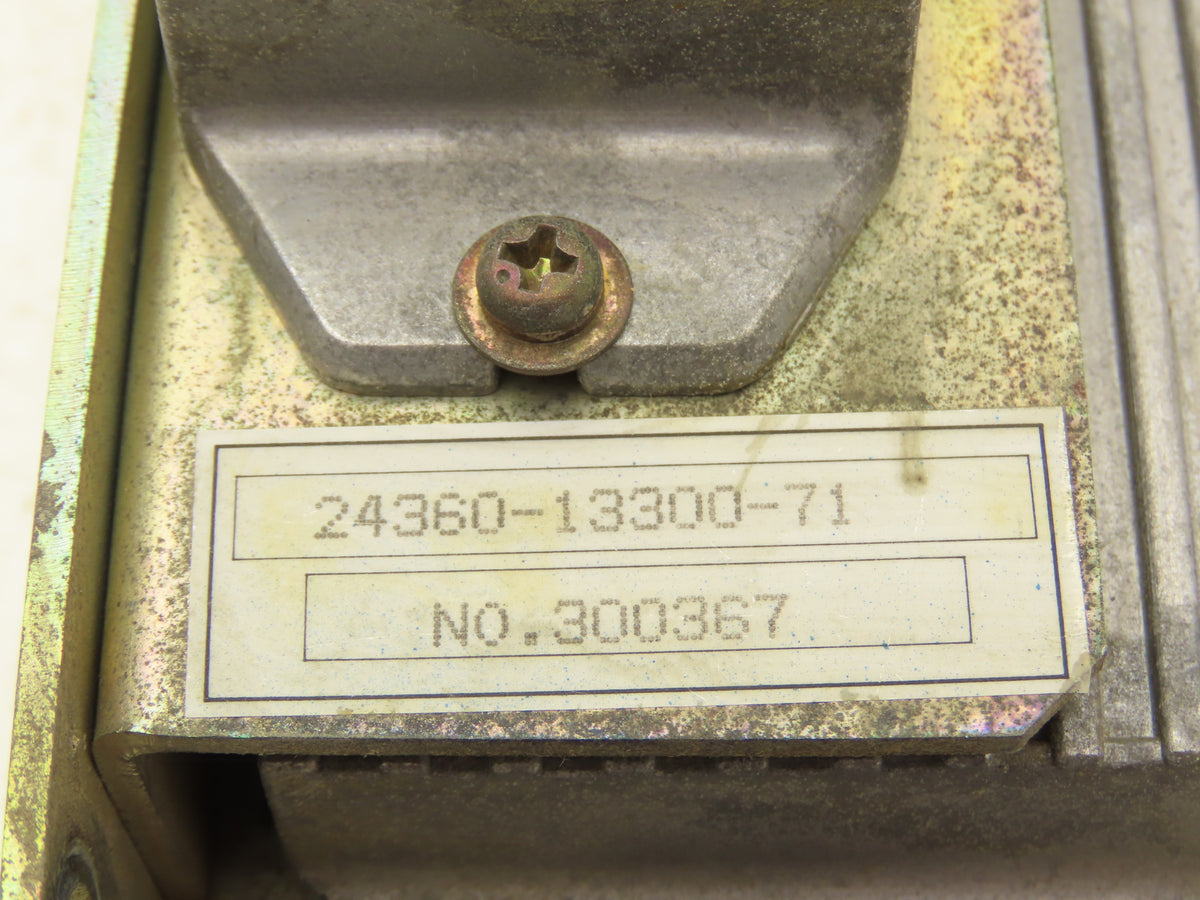 Toyota 24360-13300-71 Electric Forklift Electronic Resistor Panel Off 5FBC15