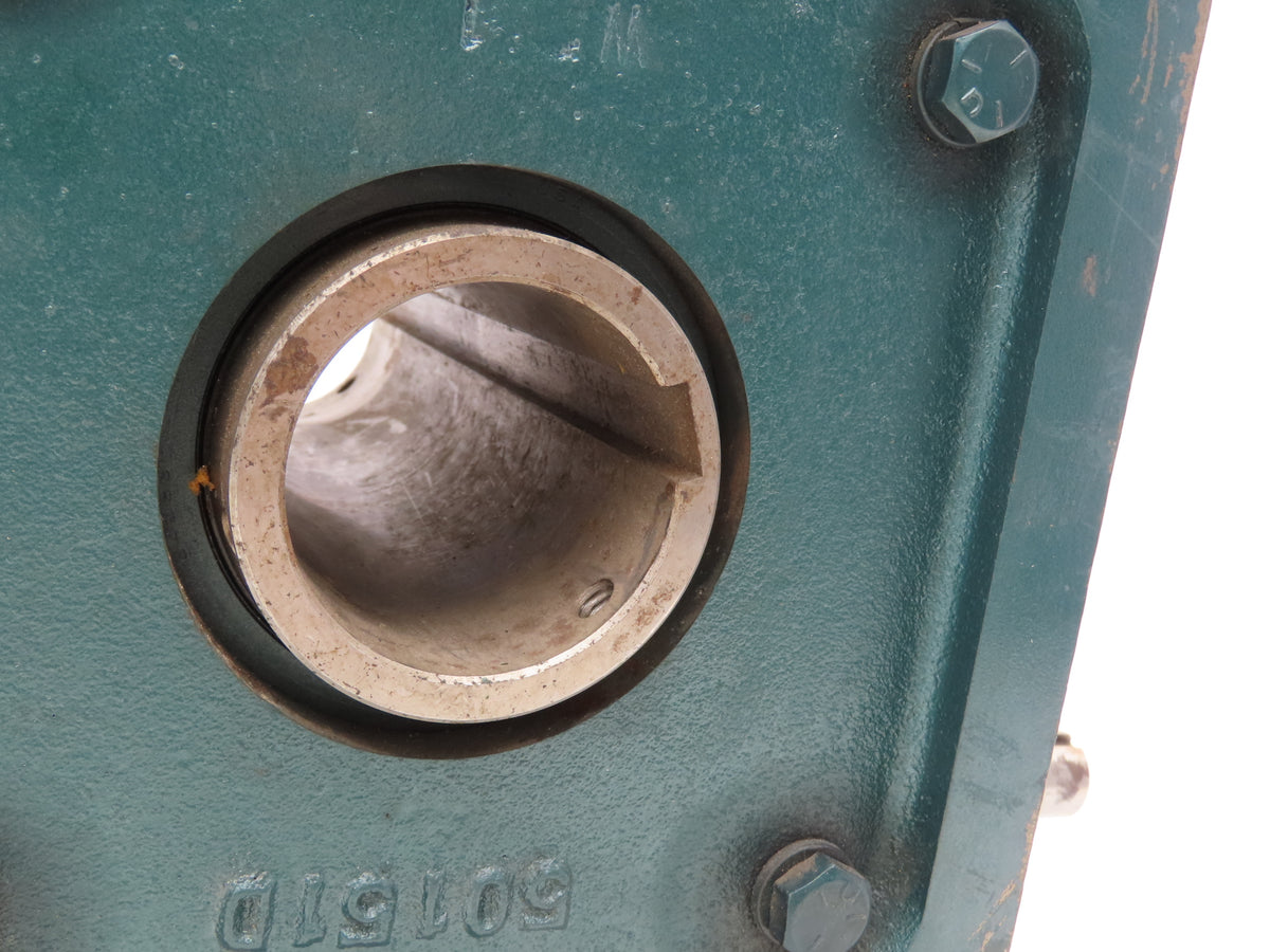 Grove Gear FH1325-3 Flexaline Gearbox 20:1 Reducer 88rpm 4.2Hp Hollow Shaft
