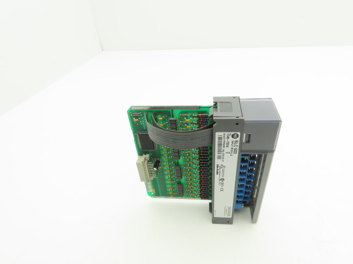 Allen Bradley 1746-ITB16 SLC 500 Input Module 16-Point Fast DC Sink 10-30VDC