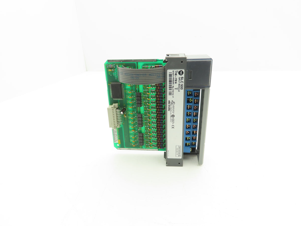 Allen Bradley 1746-ITB16 SLC 500 Input Module 16-Point Fast DC Sink 10-30VDC