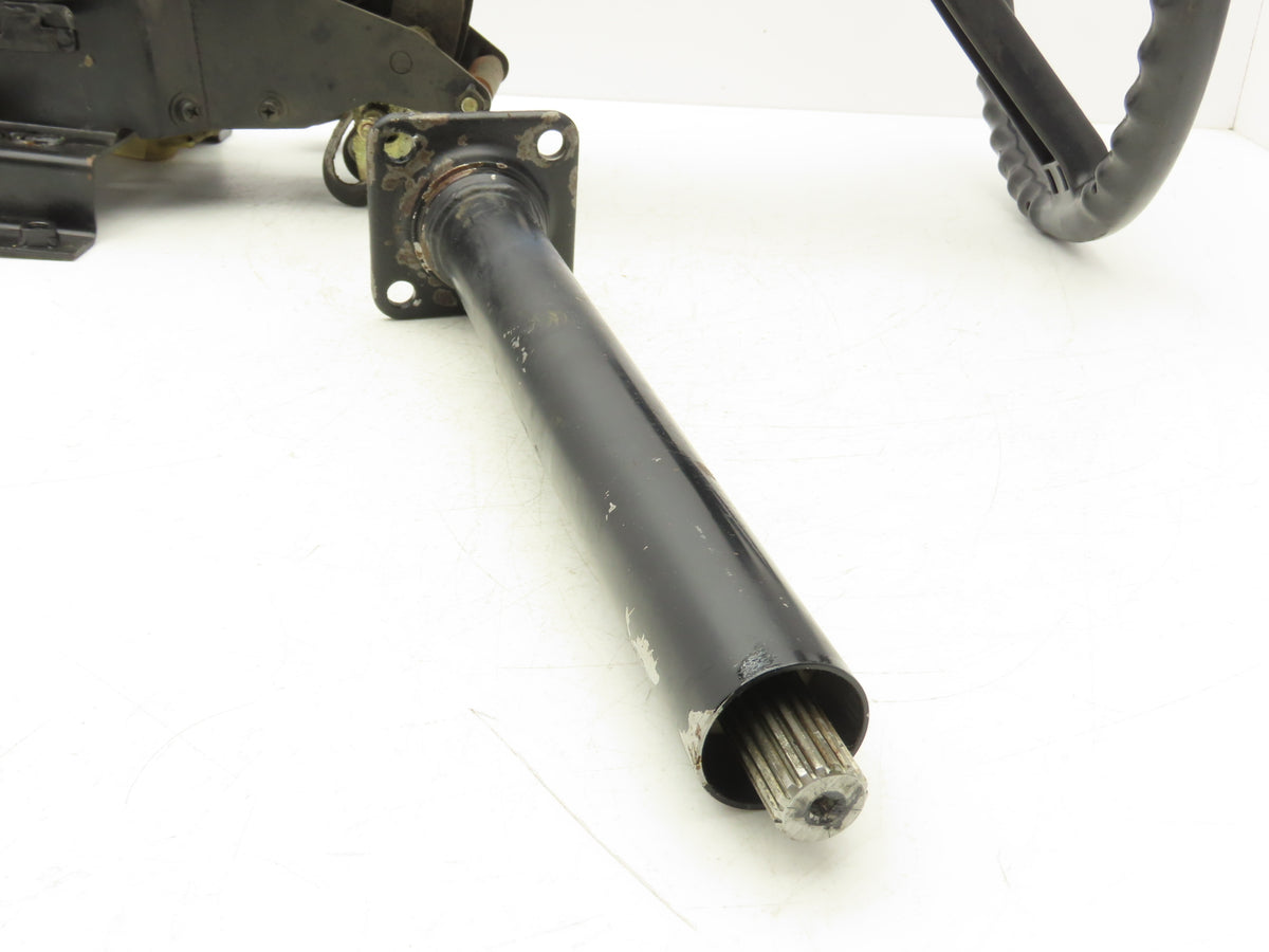 Toyota 5FBC15 Forklift Steering Wheel Column Adjustable With Mount Bracket