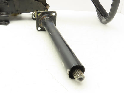 Toyota 5FBC15 Forklift Steering Wheel Column Adjustable With Mount Bracket