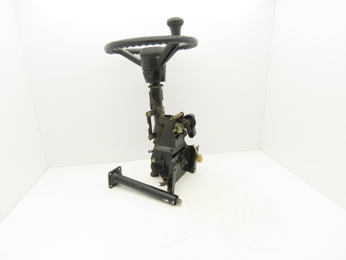 Toyota 5FBC15 Forklift Steering Wheel Column Adjustable With Mount Bracket