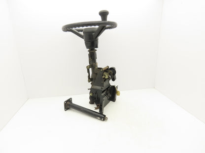 Toyota 5FBC15 Forklift Steering Wheel Column Adjustable With Mount Bracket