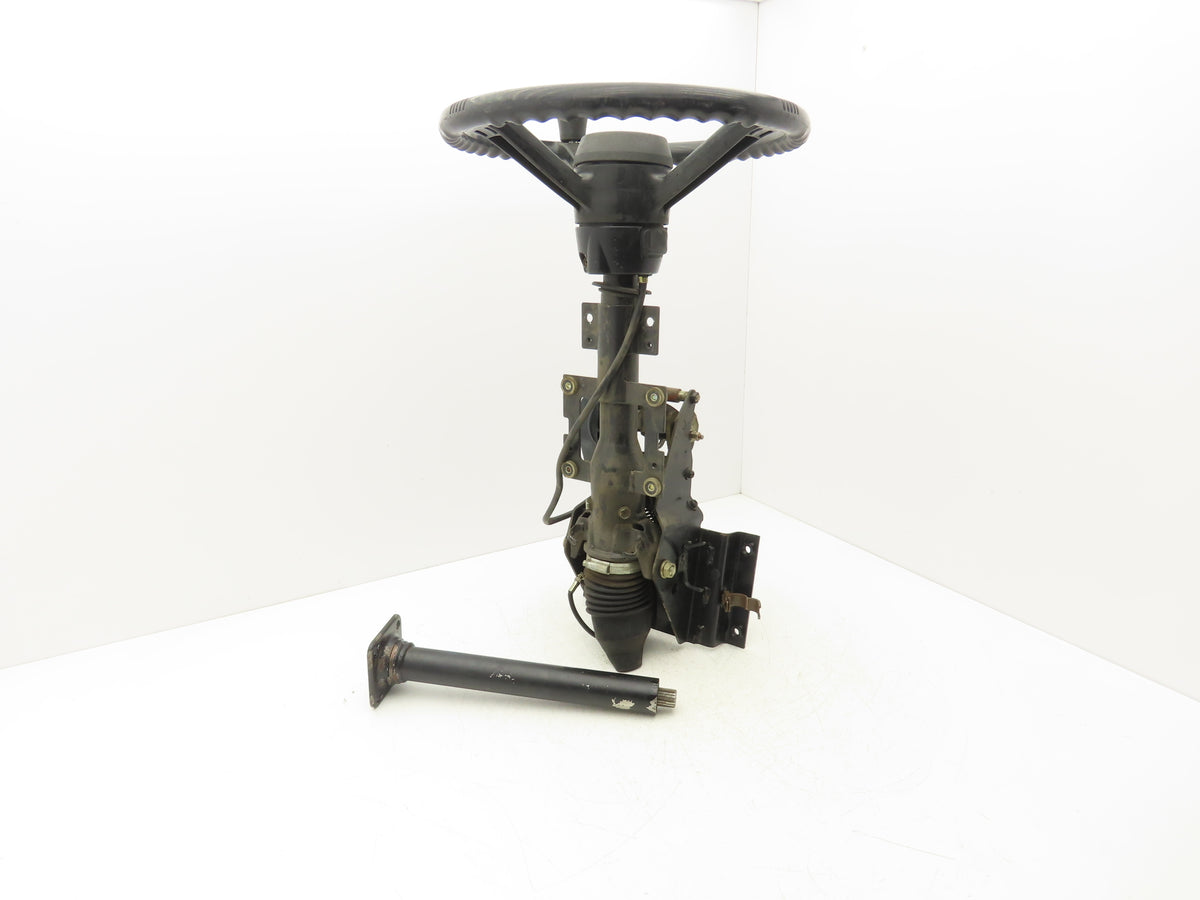 Toyota 5FBC15 Forklift Steering Wheel Column Adjustable With Mount Bracket