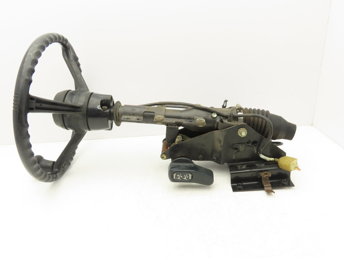 Toyota 5FBC15 Forklift Steering Wheel Column Adjustable With Mount Bracket