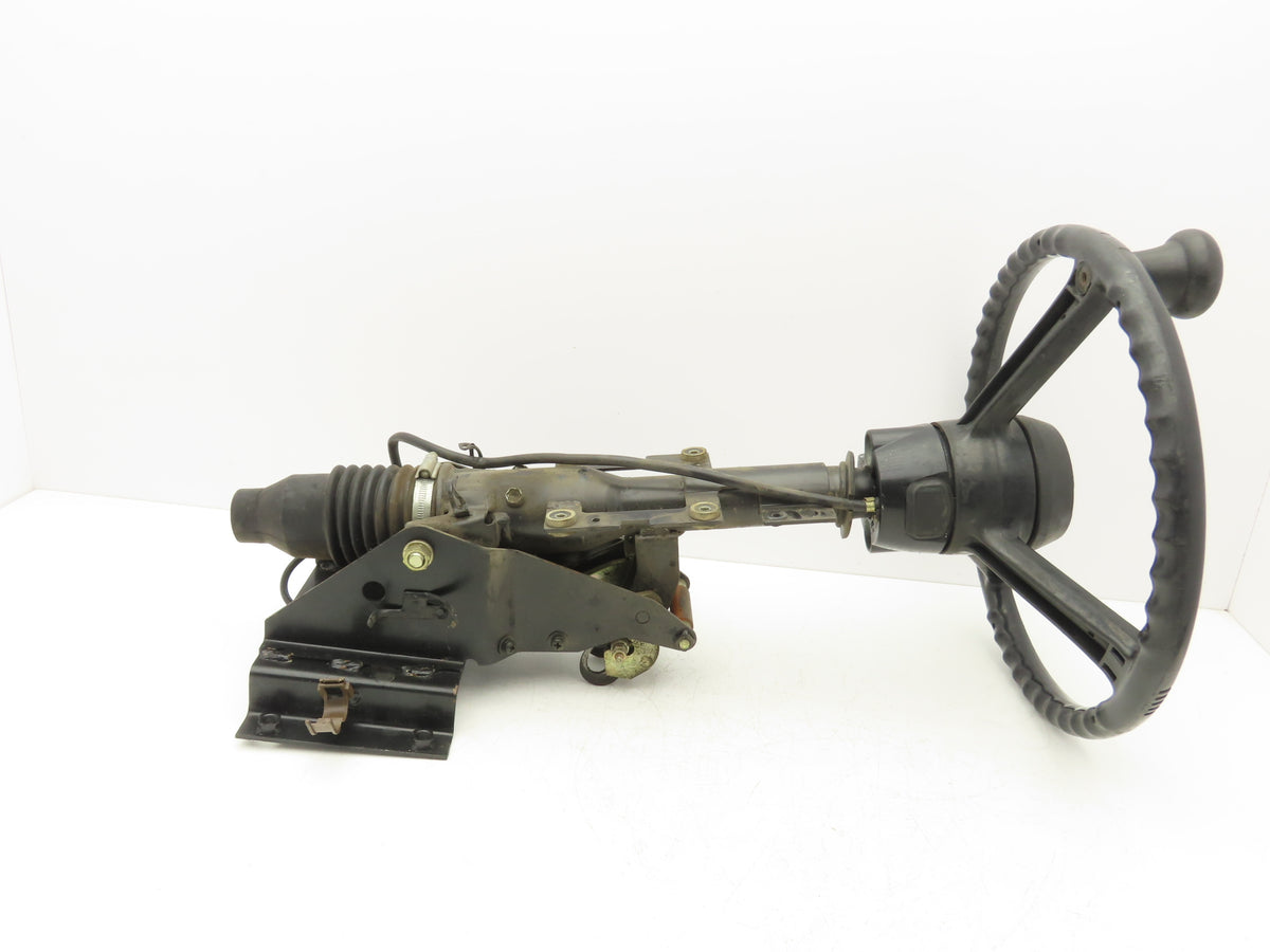 Toyota 5FBC15 Forklift Steering Wheel Column Adjustable With Mount Bracket