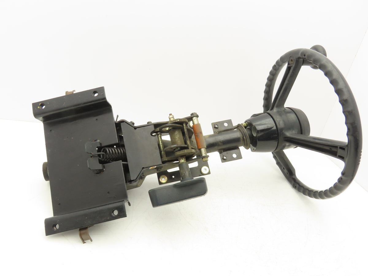 Toyota 5FBC15 Forklift Steering Wheel Column Adjustable With Mount Bracket