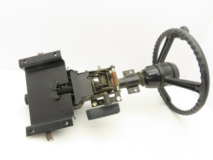 Toyota 5FBC15 Forklift Steering Wheel Column Adjustable With Mount Bracket