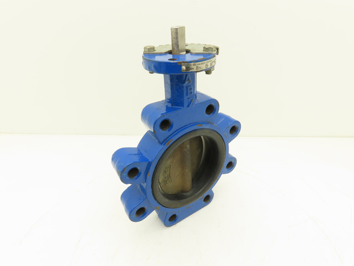 ABZ Valve 980 5" Lug Butterfly Valve Alum Bronze Disc 200 PSI No Handle