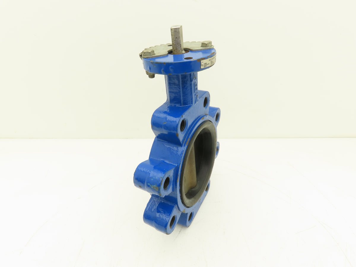 ABZ Valve 980 5" Lug Butterfly Valve Alum Bronze Disc 200 PSI No Handle
