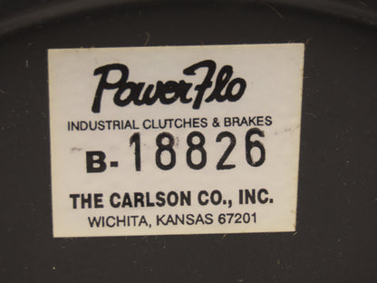 Carlson Power-Flo B-18826 Pneumatic Clutch Brake 5/8" Shaft/Bore 6.5"OD