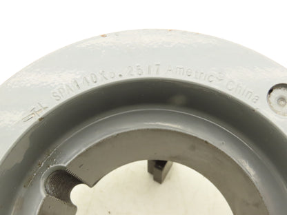 Ametric TL SPA140x6.2517 V-Belt Pulley 6-Groove 140mm Pitch 2517 Taper Lock