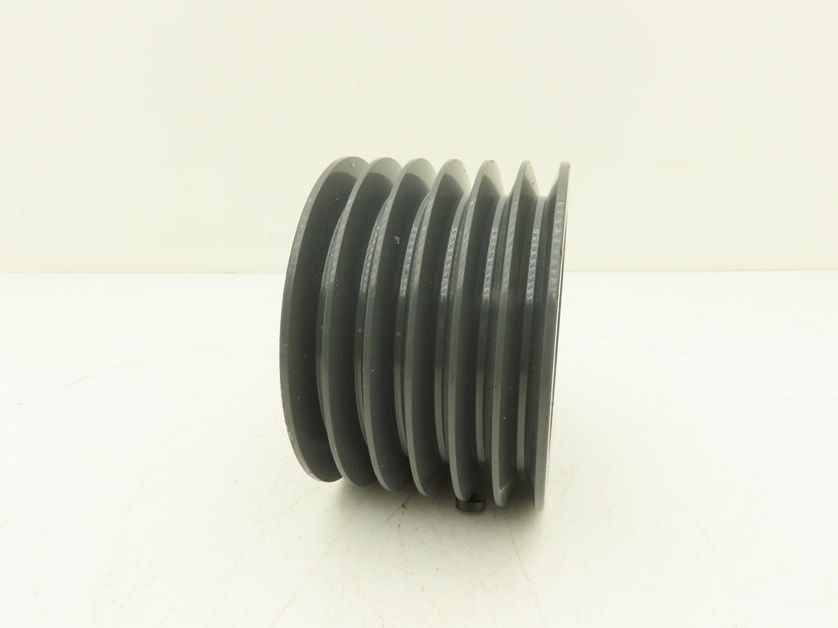 Ametric TL SPA140x6.2517 V-Belt Pulley 6-Groove 140mm Pitch 2517 Taper Lock