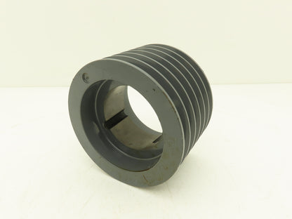 Ametric TL SPA140x6.2517 V-Belt Pulley 6-Groove 140mm Pitch 2517 Taper Lock