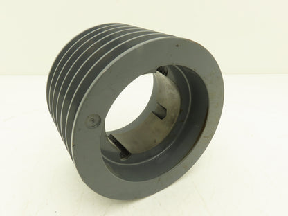 Ametric TL SPA140x6.2517 V-Belt Pulley 6-Groove 140mm Pitch 2517 Taper Lock