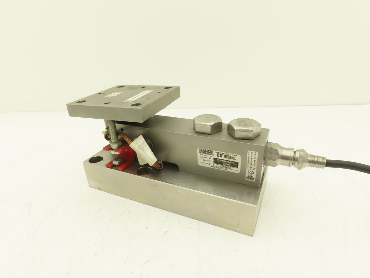 Hardy Instruments HI SBH04-11.25K Stainless Shear Beam Load Cell Sensor 11.25KLb
