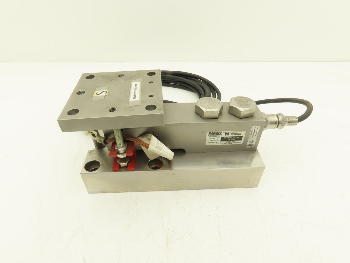 Hardy Instruments HI SBH04-11.25K Stainless Shear Beam Load Cell Sensor 11.25KLb