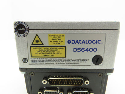 Datalogic DS6400-100-010 DS6400 Industrial Barcode Scanner Dynamic Focus Linear