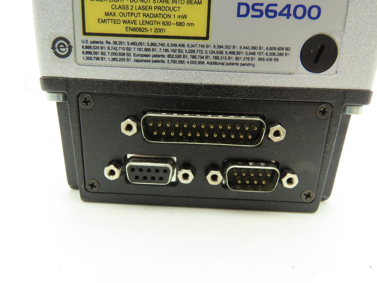 Datalogic DS6400-100-010 DS6400 Industrial Barcode Scanner Dynamic Focus Linear